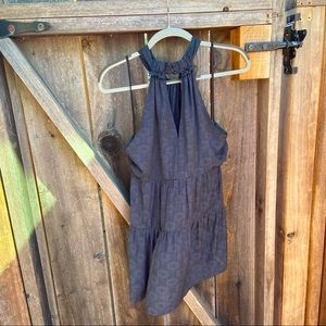 Anthropologie Black Sleeveless Blouse